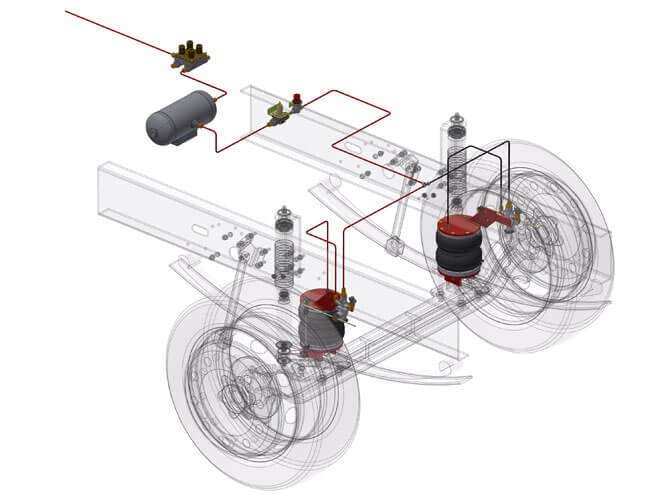 schema impianto autolivellante